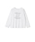 《予約》メルティ コットン ロゴ ロング スリーブ TEE