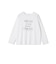 《予約》メルティ コットン ロゴ ロング スリーブ TEE