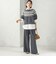 《予約》杢 フォックス カシミヤ ジャカード 半袖 プルオーバー