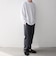 【SHIPS any別注】LACOSTE: ワンポイント ピケ クルーネック Tシャツ 26AW (ロンT)◆