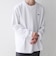 【SHIPS any別注】LACOSTE: ワンポイント ピケ クルーネック Tシャツ 26AW (ロンT)◆