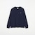 【SHIPS any別注】LACOSTE: ワンポイント ピケ クルーネック Tシャツ 26AW (ロンT)◆
