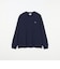 【SHIPS any別注】LACOSTE: ワンポイント ピケ クルーネック Tシャツ 26AW (ロンT)◆