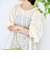 《予約》quaranciel:〈洗濯機可能〉フラワー ジャカード ギャザー プルオーバー