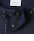 SHIPS any:〈洗濯機可能〉ワッシャーナイロン ハーフジップ スピンドル アノラック パーカー◆
