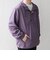 〈洗濯機可能〉ワッシャーナイロン ハーフジップ スピンドル アノラック パーカー◇