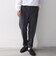 SHIPS any:〈手洗い可能〉ウール混 クリース アンクル テーパード イージーパンツ(セットアップ対応)◆