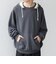 【SHIPS any別注】RUSSELL ATHLETIC: ワンポイント ロゴ 裏起毛 プルオーバー パーカー◆