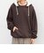 【SHIPS any別注】RUSSELL ATHLETIC: ワンポイント ロゴ 裏起毛 プルオーバー パーカー◆