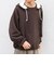 【SHIPS any別注】RUSSELL ATHLETIC: ワンポイント ロゴ 裏起毛 プルオーバー パーカー◆