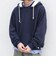 【SHIPS any別注】RUSSELL ATHLETIC: ワンポイント ロゴ 裏起毛 プルオーバー パーカー◆