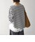 《予約》SHIPS any:〈洗濯機可能〉レース ヘム アシンメトリー ロングスリーブ TEE