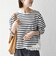 《予約》SHIPS any:〈洗濯機可能〉レース ヘム アシンメトリー ロングスリーブ TEE