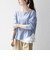 《予約》SHIPS any:〈洗濯機可能〉レース ヘム アシンメトリー ロングスリーブ TEE