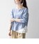 《予約》SHIPS any:〈洗濯機可能〉レース ヘム アシンメトリー ロングスリーブ TEE