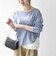 《予約》SHIPS any:〈洗濯機可能〉レース ヘム アシンメトリー ロングスリーブ TEE