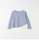 《予約》SHIPS any:〈洗濯機可能〉レース ヘム アシンメトリー ロングスリーブ TEE