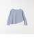 《予約》SHIPS any:〈洗濯機可能〉レース ヘム アシンメトリー ロングスリーブ TEE