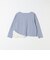 《予約》SHIPS any:〈洗濯機可能〉レース ヘム アシンメトリー ロングスリーブ TEE