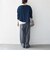 《予約》SHIPS any:〈洗濯機可能〉レース ヘム アシンメトリー ロングスリーブ TEE