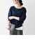 《予約》SHIPS any:〈洗濯機可能〉レース ヘム アシンメトリー ロングスリーブ TEE