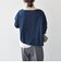 《予約》SHIPS any:〈洗濯機可能〉レース ヘム アシンメトリー ロングスリーブ TEE