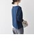 《予約》SHIPS any:〈洗濯機可能〉レース ヘム アシンメトリー ロングスリーブ TEE