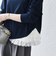 《予約》SHIPS any:〈洗濯機可能〉レース ヘム アシンメトリー ロングスリーブ TEE