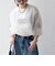 《予約》SHIPS any:〈手洗い可能〉シアー ワイド トップス  × フレンチ ロゴ TEE