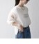 《予約》SHIPS any:〈手洗い可能〉シアー ワイド トップス  × フレンチ ロゴ TEE