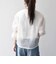 《予約》SHIPS any:〈手洗い可能〉シアー ワイド トップス  × フレンチ ロゴ TEE