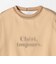 《予約》SHIPS any:〈手洗い可能〉シアー ワイド トップス  × フレンチ ロゴ TEE