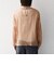 《予約》SHIPS any:〈手洗い可能〉シアー ワイド トップス  × フレンチ ロゴ TEE