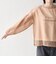 《予約》SHIPS any:〈手洗い可能〉シアー ワイド トップス  × フレンチ ロゴ TEE