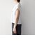 《予約》SHIPS any:〈手洗い可能〉シアー ワイド トップス  × フレンチ ロゴ TEE