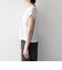 《予約》SHIPS any:〈手洗い可能〉シアー ワイド トップス  × フレンチ ロゴ TEE
