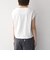 《予約》SHIPS any:〈手洗い可能〉シアー ワイド トップス  × フレンチ ロゴ TEE