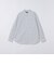 SHIPS:〈MADE IN JAPAN〉バンドカラー タイプライター ストライプ シャツ