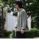 【SHIPS any別注】ohwell: ワンポイント ロゴ 刺繍 ミジンボーダー Tシャツ(ロンT)◇
