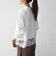 《予約》SHIPS any:〈洗濯機可能〉ジップ レース ヘム ロングスリーブ TEE