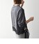《予約》SHIPS any:〈洗濯機可能〉ジップ レース ヘム ロングスリーブ TEE