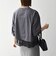 《予約》SHIPS any:〈洗濯機可能〉ジップ レース ヘム ロングスリーブ TEE