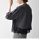 《予約》SHIPS any:〈洗濯機可能〉ジップ レース ヘム ロングスリーブ TEE