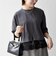 《予約》SHIPS any:〈洗濯機可能〉ジップ レース ヘム ロングスリーブ TEE