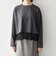 《予約》SHIPS any:〈洗濯機可能〉ジップ レース ヘム ロングスリーブ TEE