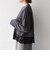 《予約》SHIPS any:〈洗濯機可能〉ジップ レース ヘム ロングスリーブ TEE