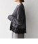 《予約》SHIPS any:〈洗濯機可能〉ジップ レース ヘム ロングスリーブ TEE