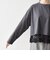 《予約》SHIPS any:〈洗濯機可能〉ジップ レース ヘム ロングスリーブ TEE