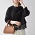 《予約》SHIPS any:〈洗濯機可能〉ジップ レース ヘム ロングスリーブ TEE