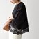 《予約》SHIPS any:〈洗濯機可能〉ジップ レース ヘム ロングスリーブ TEE